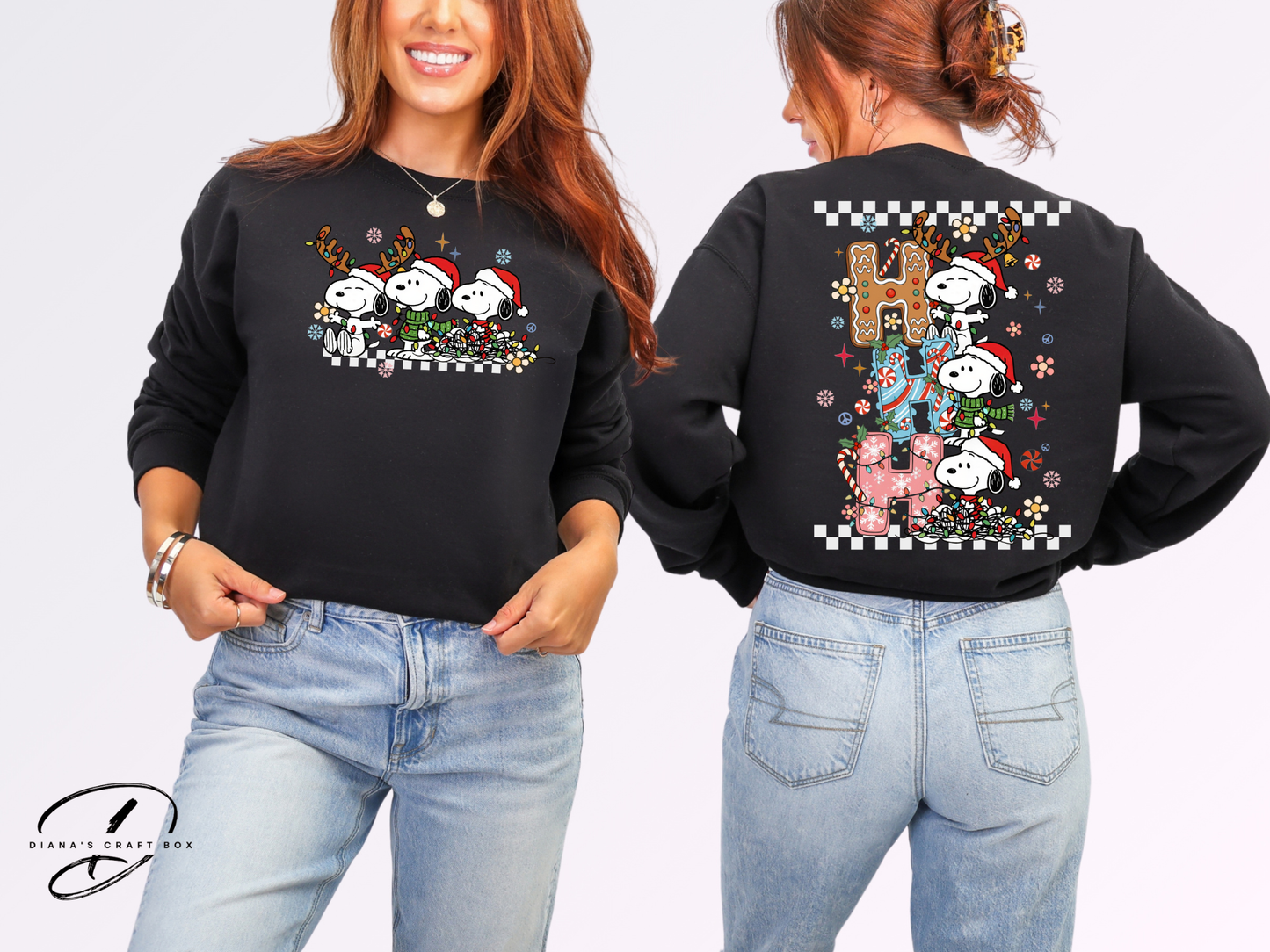 HO HO HO Snoopy Sweatshirt