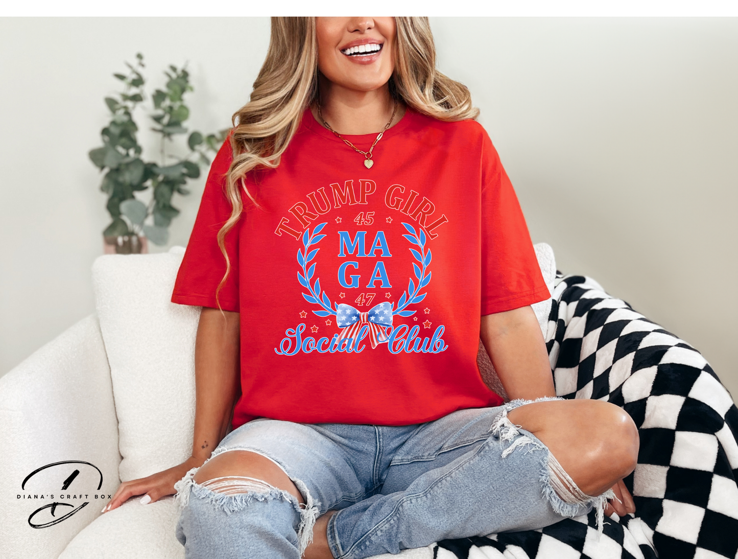 Trump girl MAGA Social club