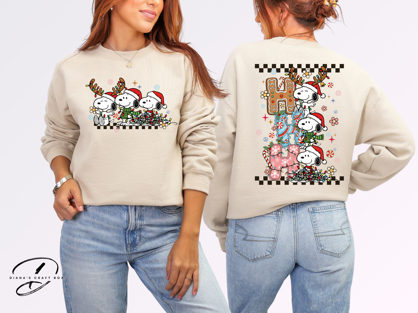 HO HO HO Snoopy Sweatshirt