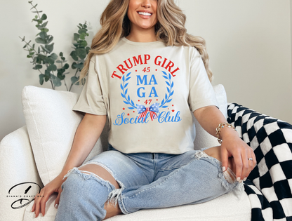 Trump girl MAGA Social club