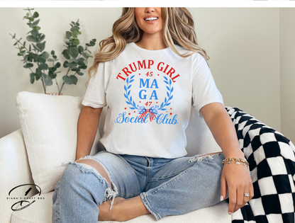 Trump girl MAGA Social club