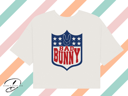 Bad Bunny Bowl (with logo) Crop Top