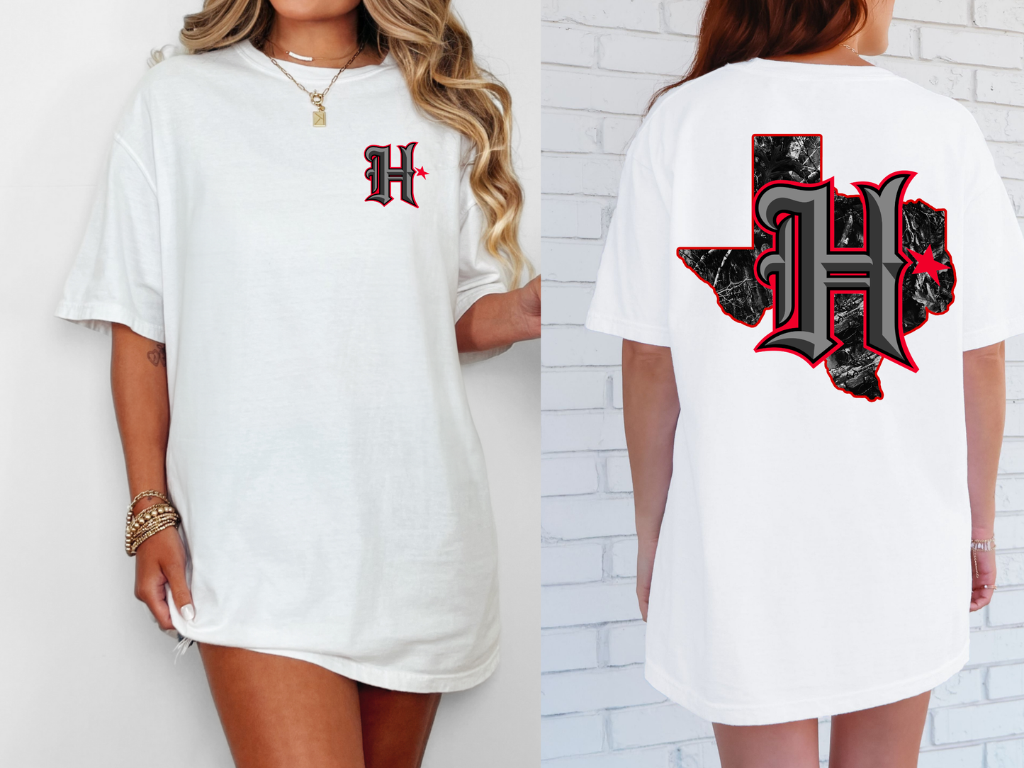 The H t-shirt