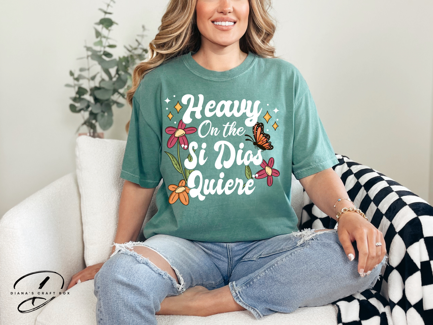Heavy on Dios quiere T-shirt