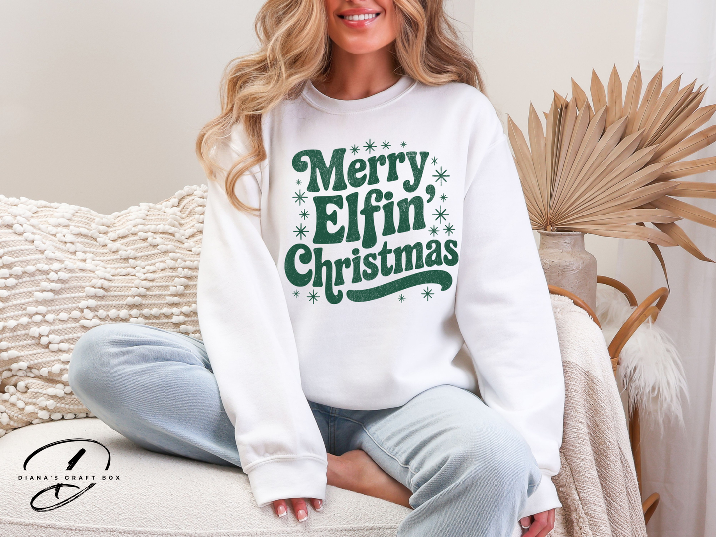 Merry Elfin Christmas Sweatshirt