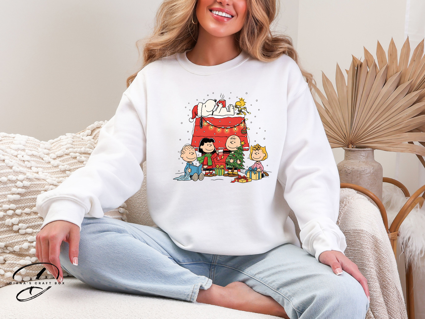 Snoopy on house Sweatshirt