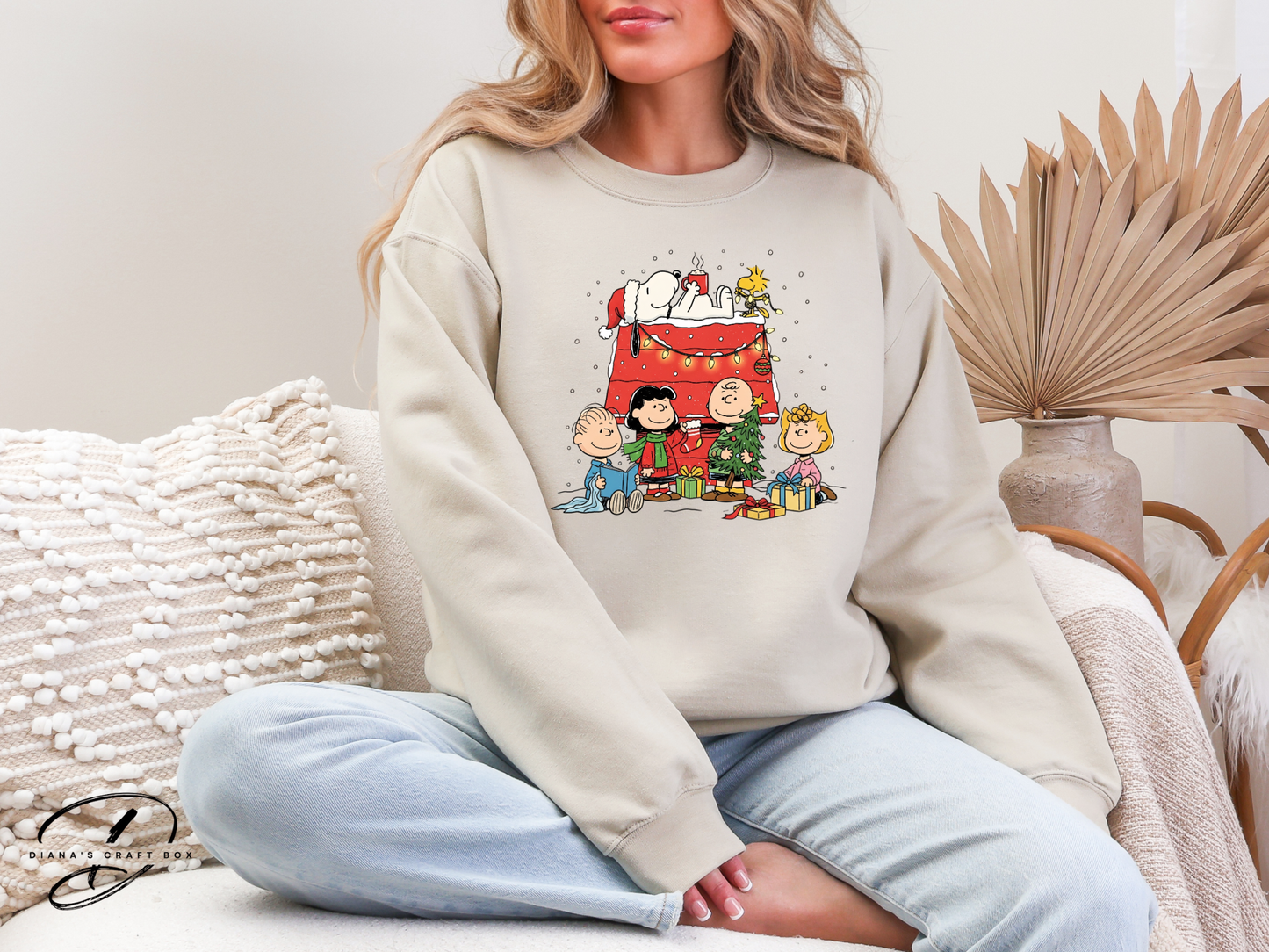 Snoopy on house Sweatshirt