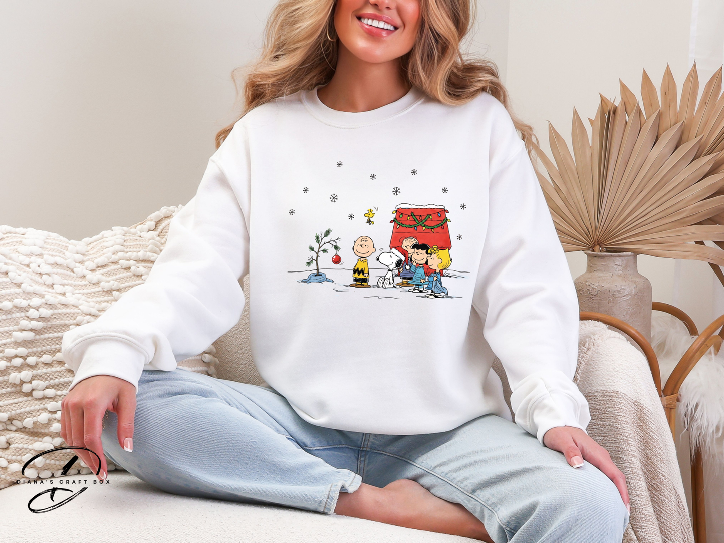 Snoopy & Tree Sweatshirt