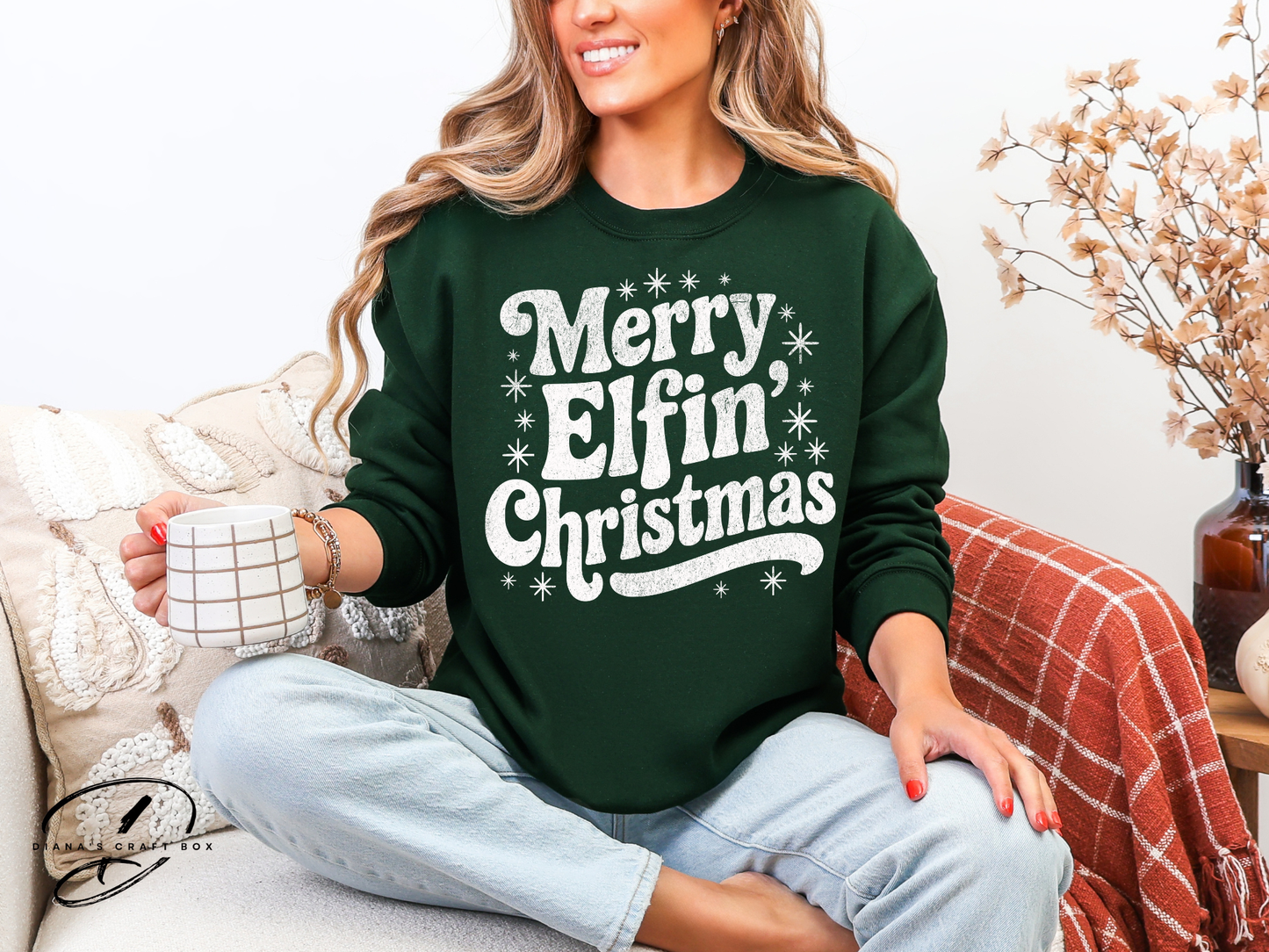 Merry Elfin Christmas Sweatshirt