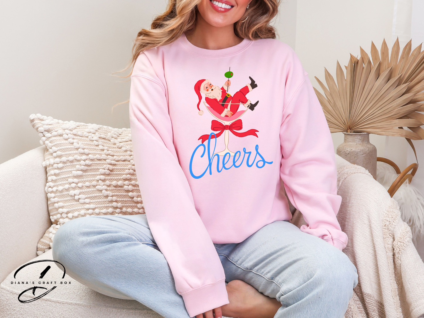 Santa Cheers Sweatshirt