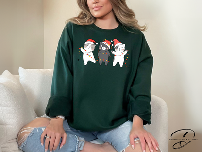 Cat Christmas Sweatshirt