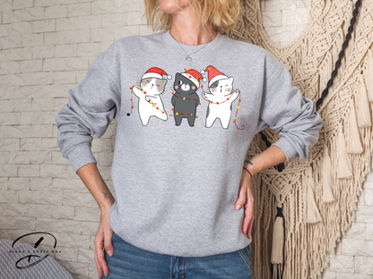 Cat Christmas Sweatshirt