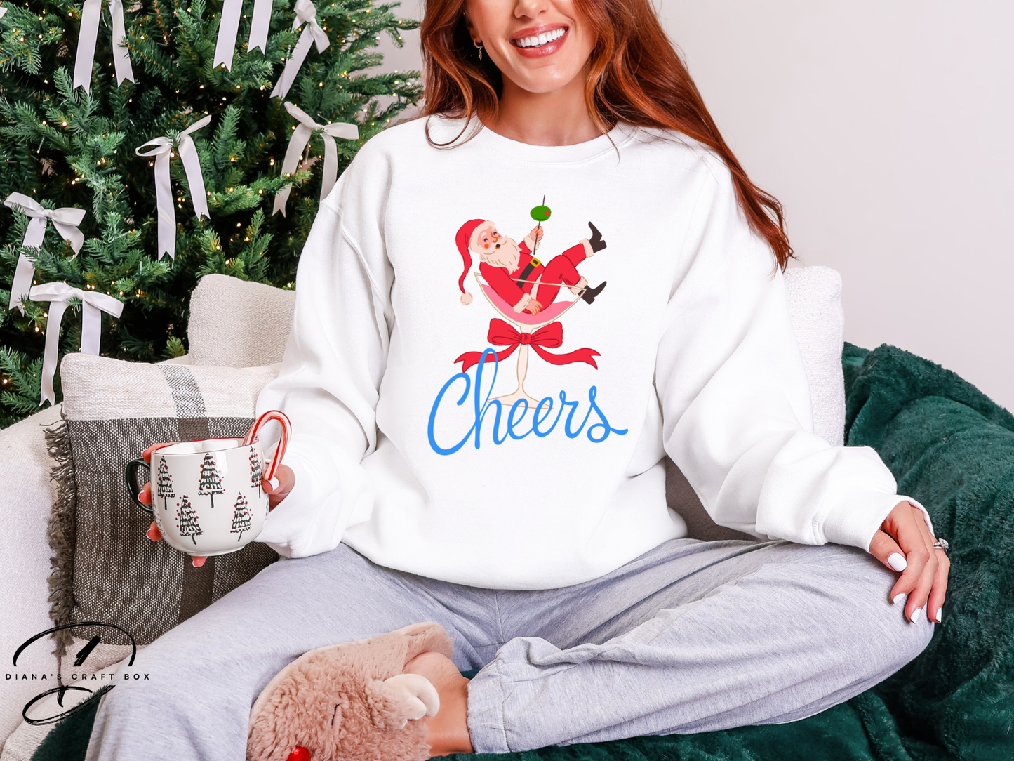Santa Cheers Sweatshirt