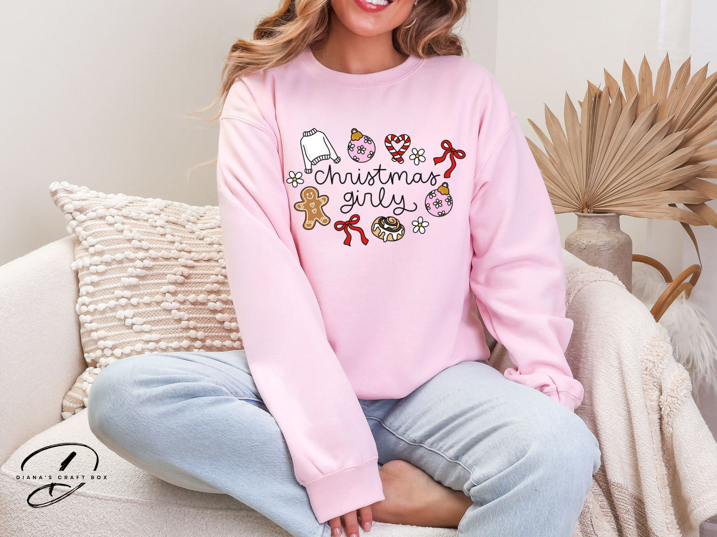 Christmas Girly Sweatshirt