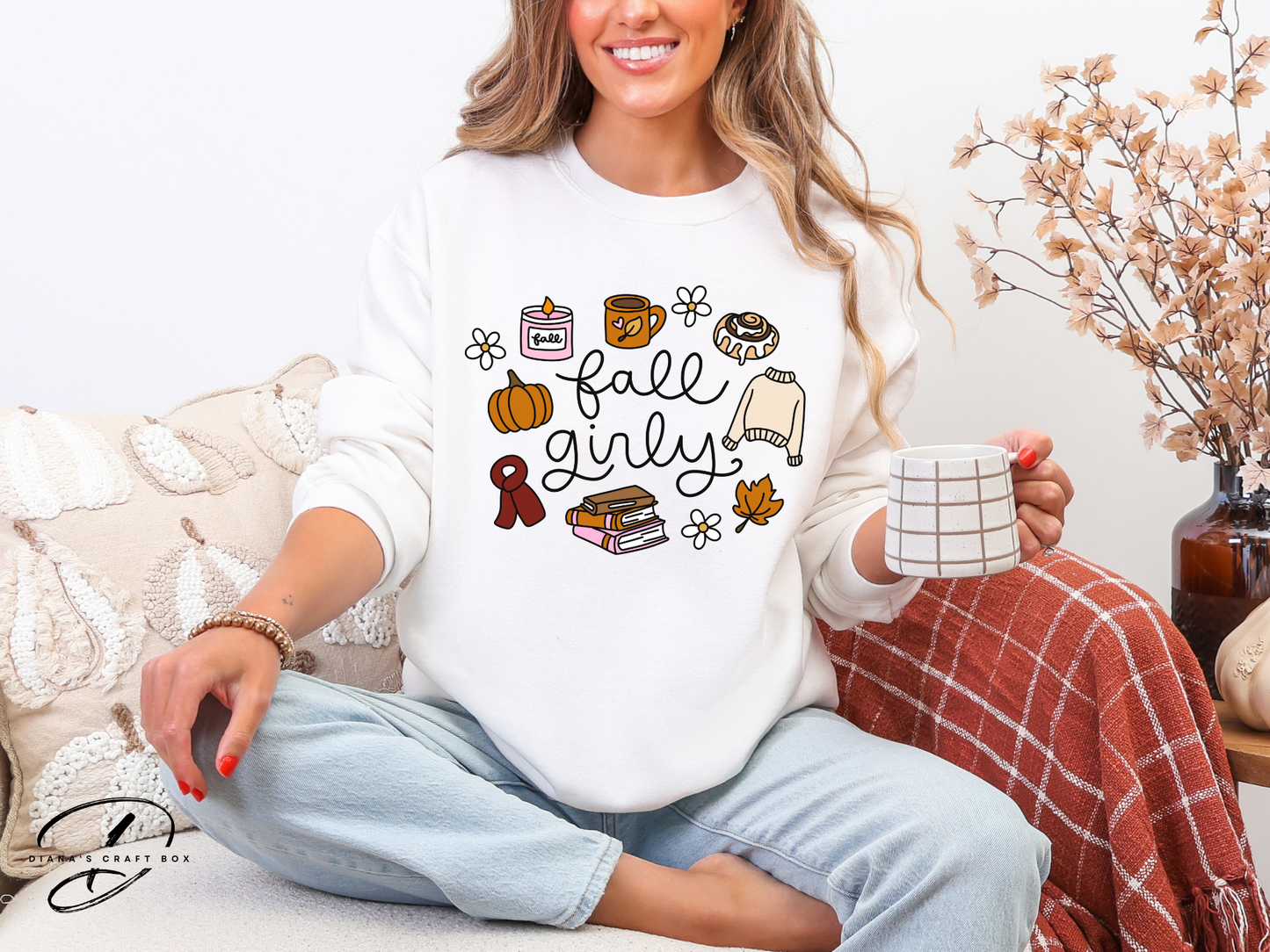 Fall Girly Sweatshirt