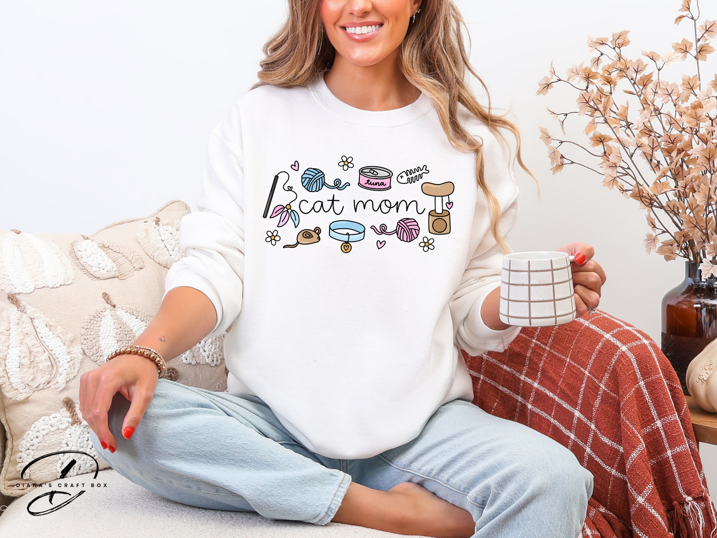 Cat mom Sweatshirt
