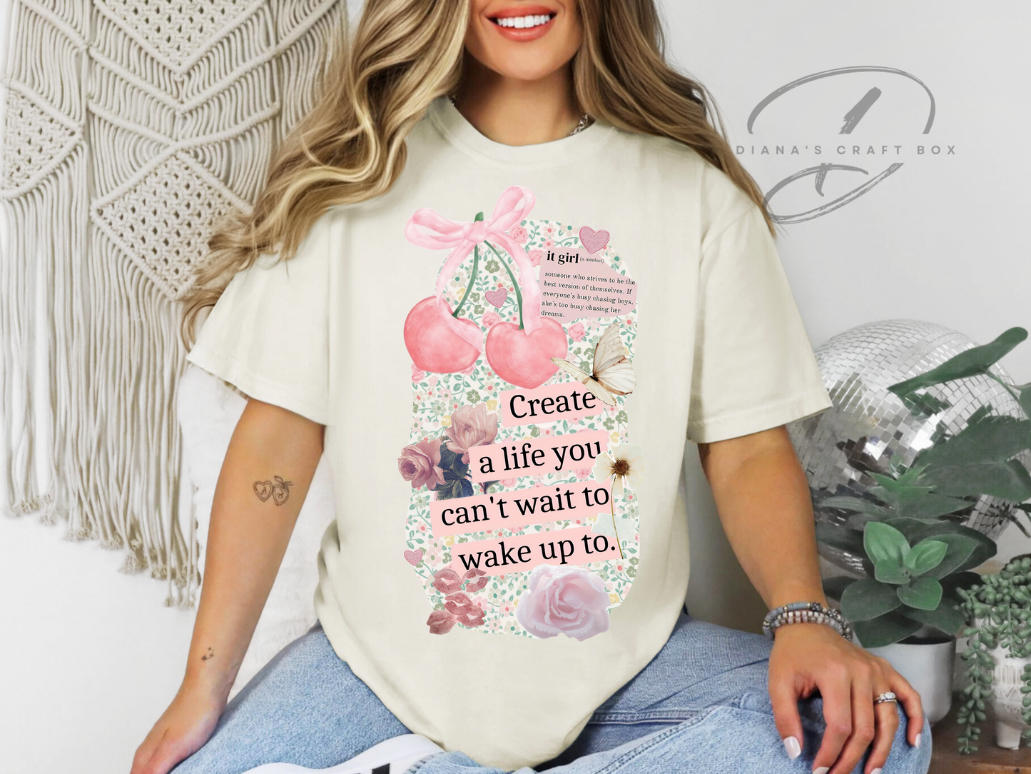 Create the life you want to can't wait to wake up to T-shirt
