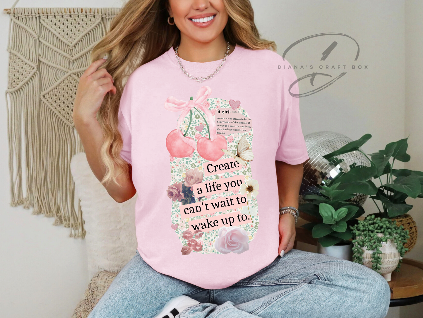Create the life you want to can't wait to wake up to T-shirt