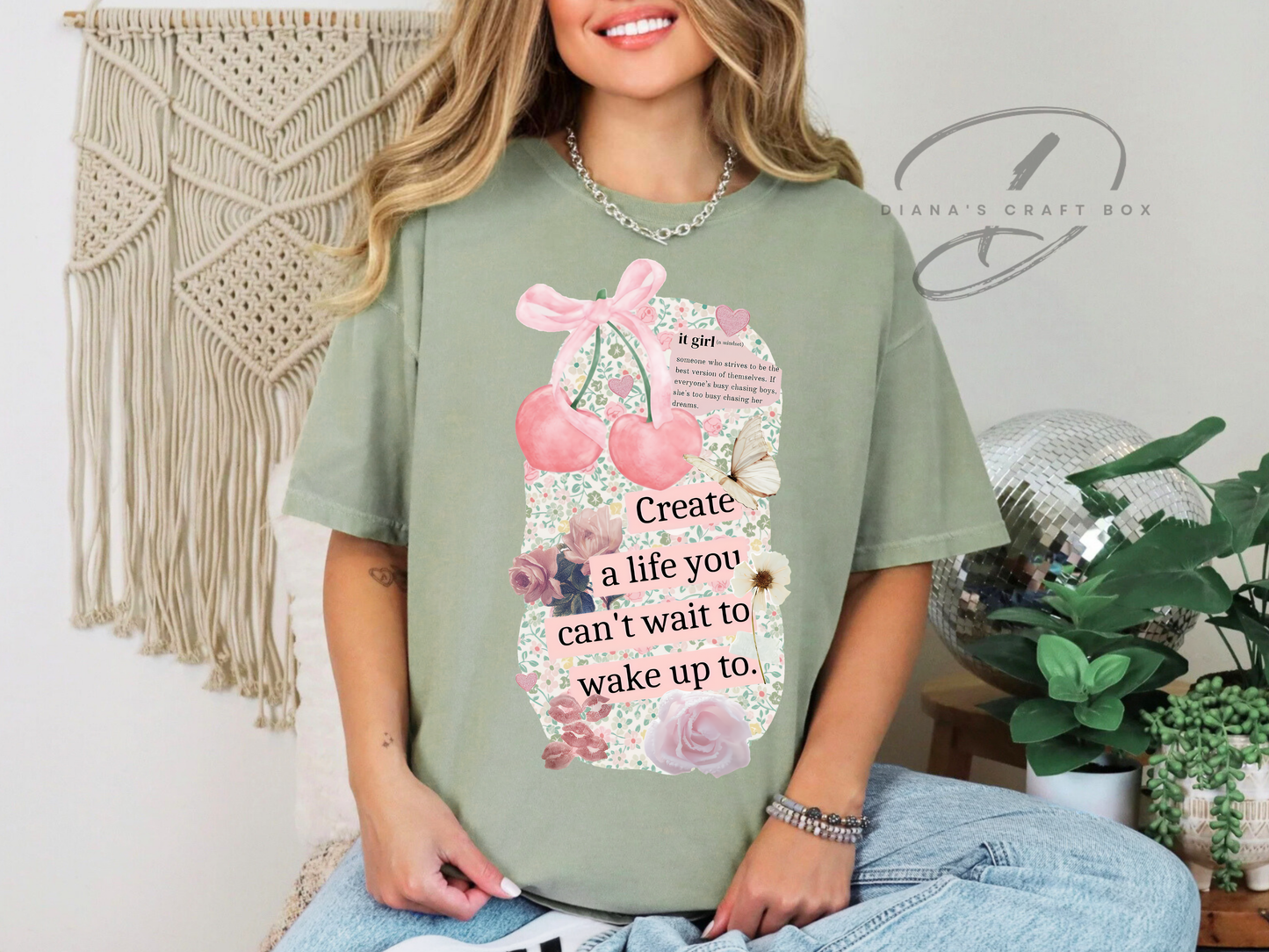 Create the life you want to can't wait to wake up to T-shirt
