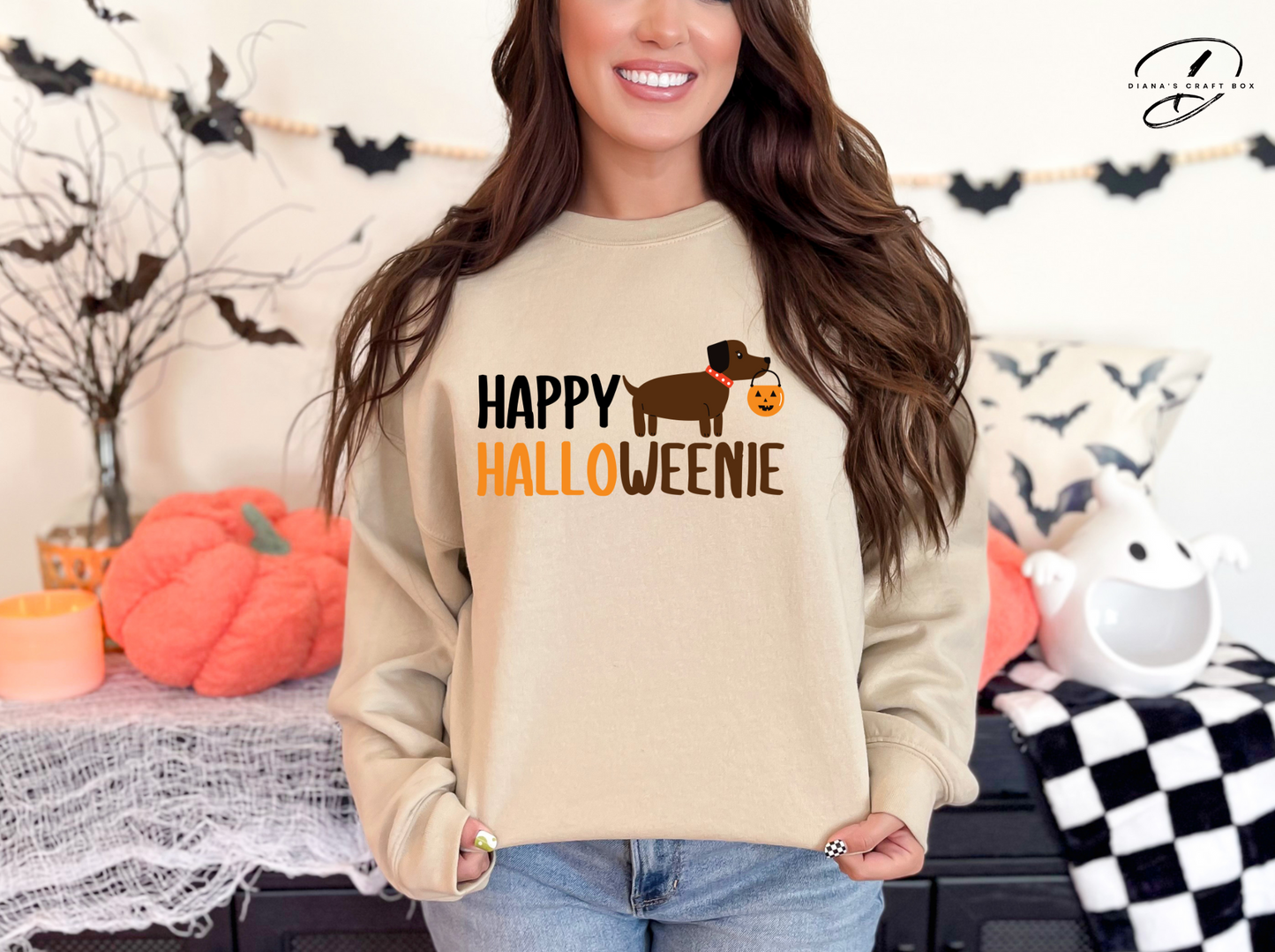 Happy Halloweenie Sweatshirt