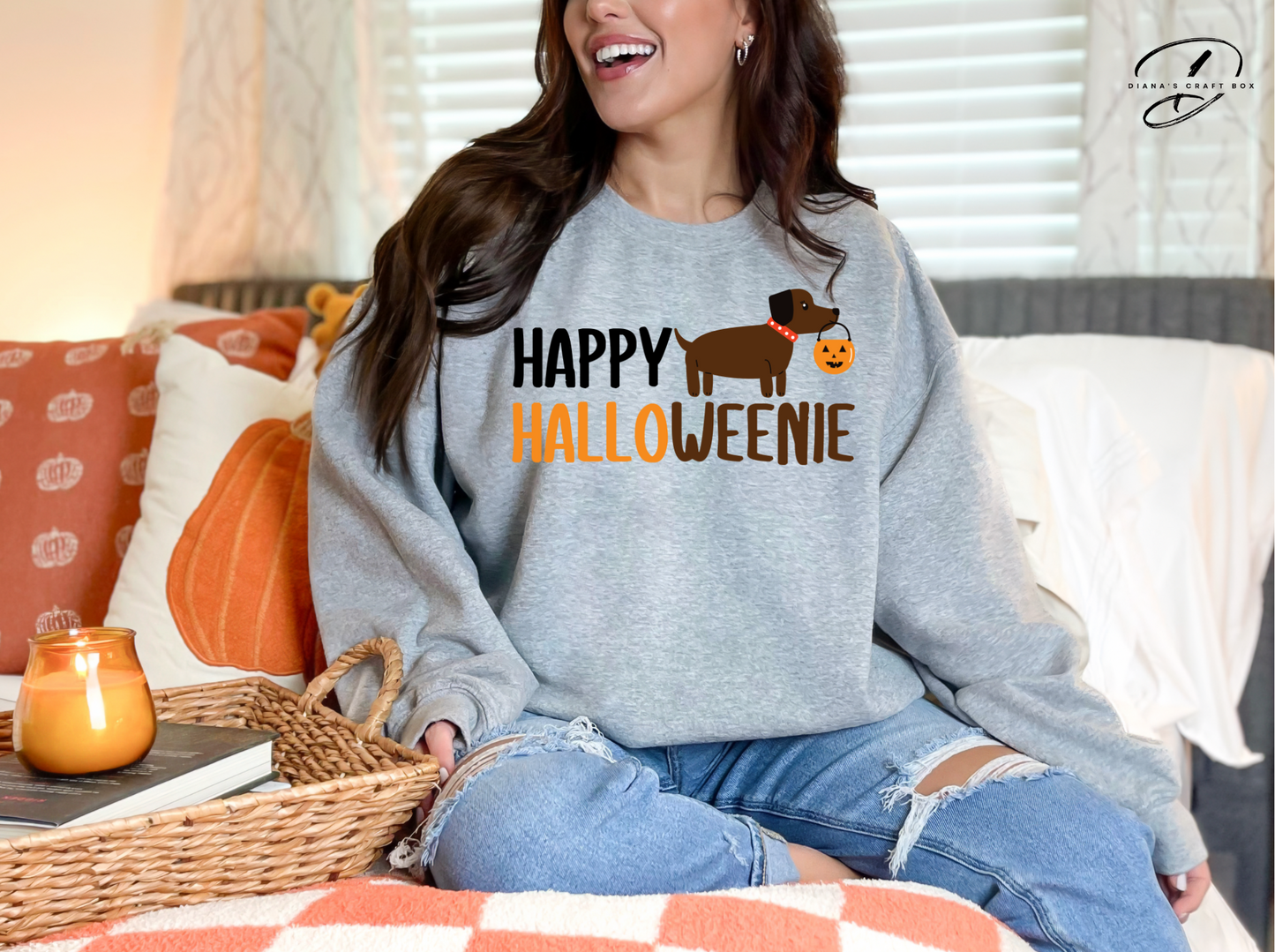 Happy Halloweenie Sweatshirt