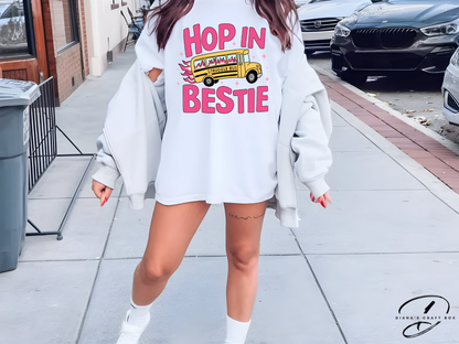 Hop in bestie T-shirt