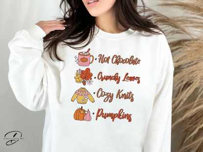 All the fall things Sweatshirt