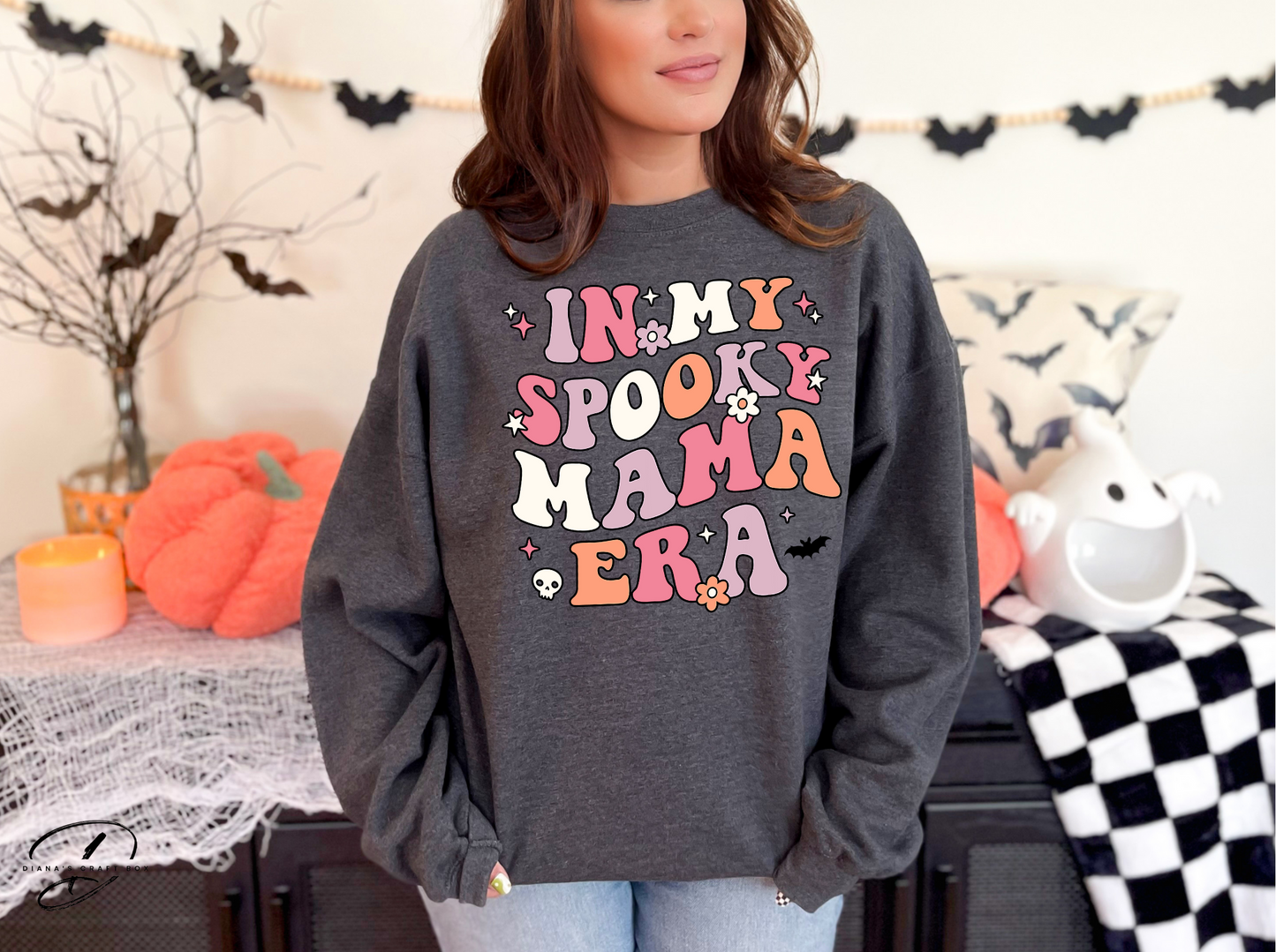 In my spooky mama era sweatshirt