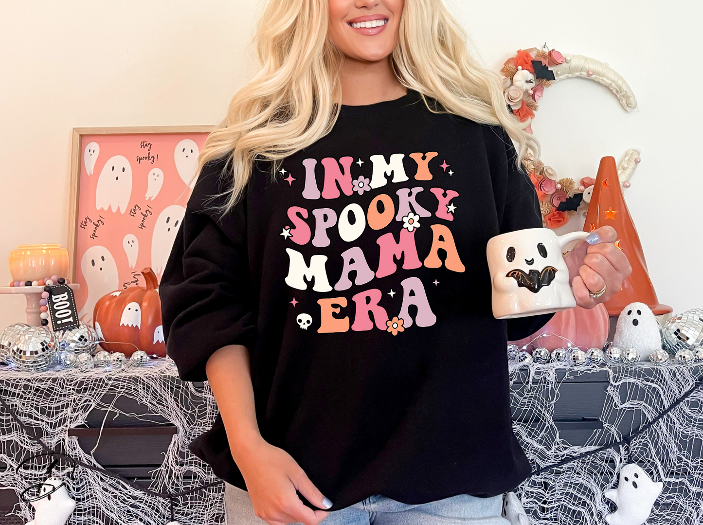 In my spooky mama era sweatshirt