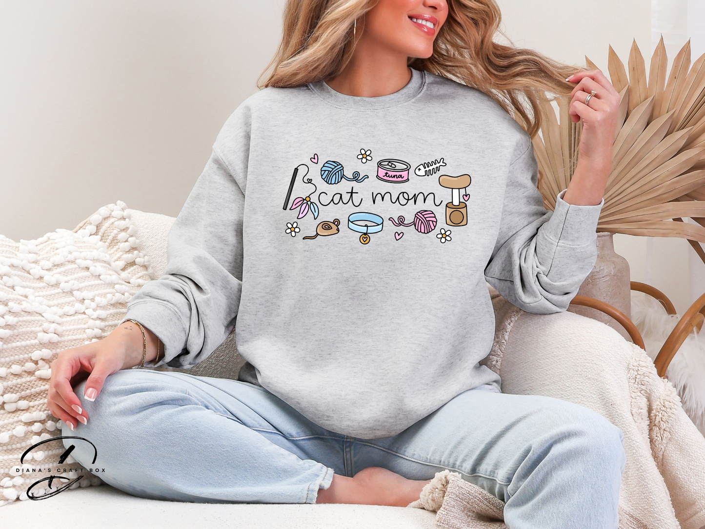 Cat mom Sweatshirt