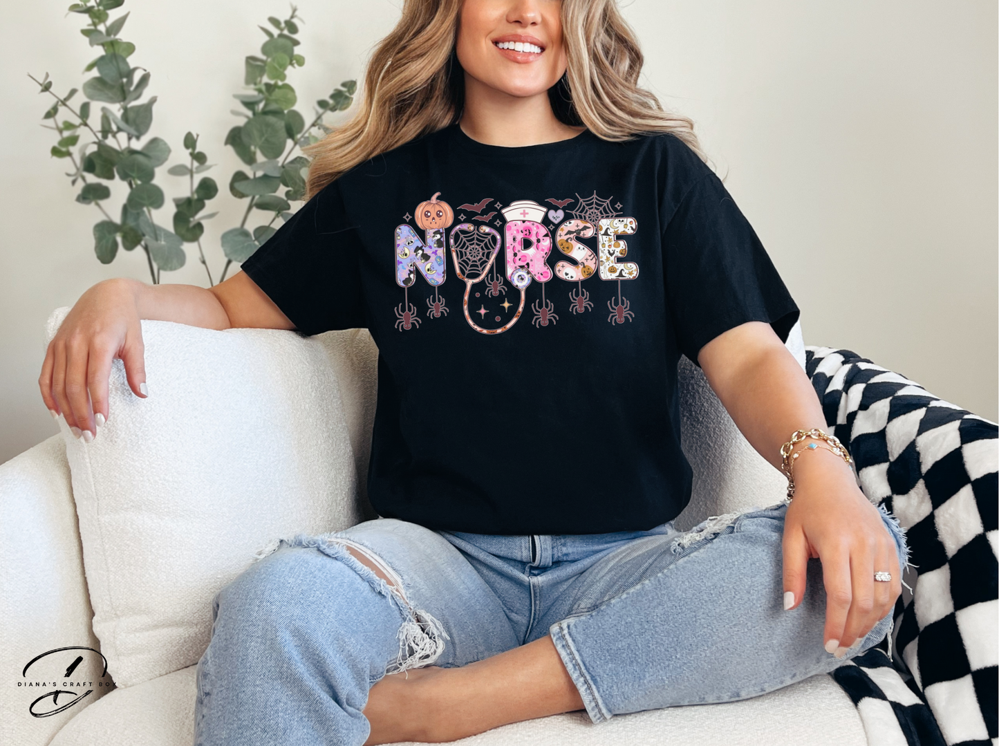 Halloween Nurse T-shirt