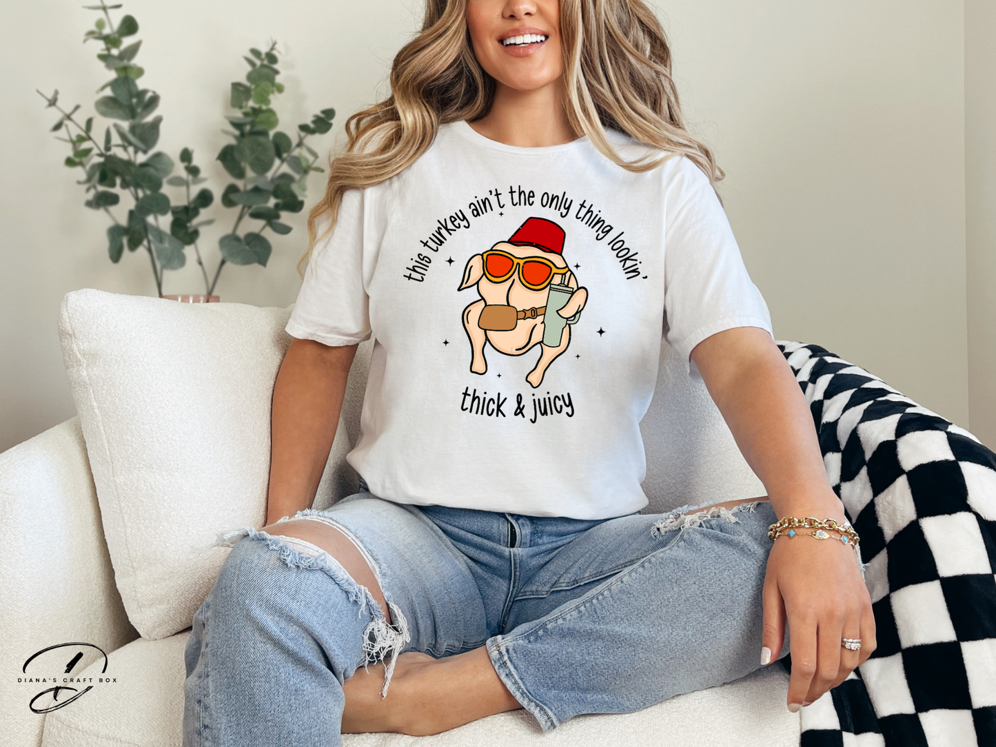 This turkey aint the only thing looking thick and juicy T-shirt