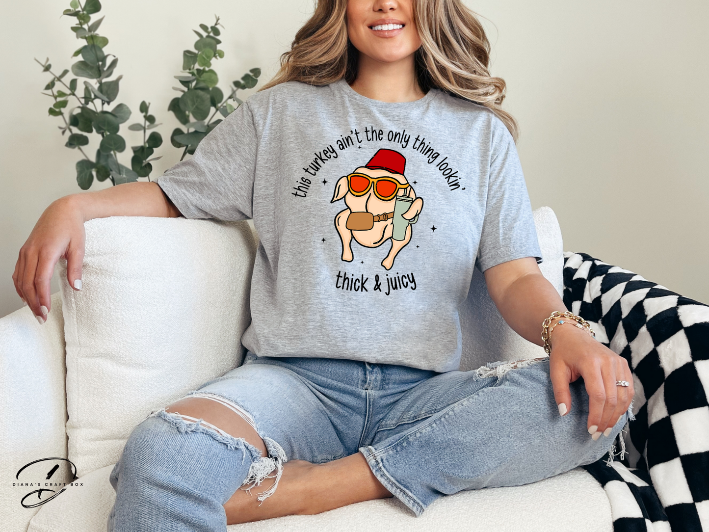 This turkey aint the only thing looking thick and juicy T-shirt