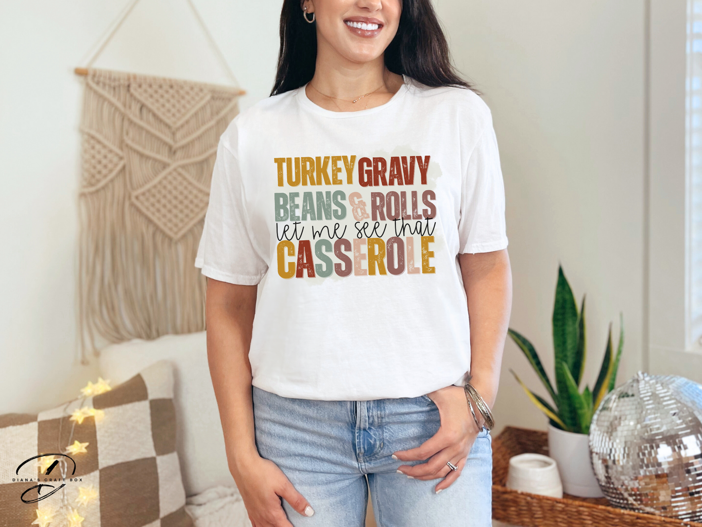 Turkey & Gravy alll things casserole T-shirt